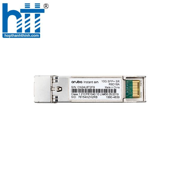 Hợp Thành Thịnh-Module Quang Aruba 10G SFP+ LC SR R9D18A 300m