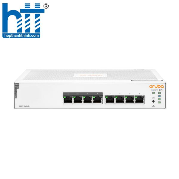 Hợp Thành Thịnh-Switch PoE Aruba Instant On 1830 8G 65W - JL811A