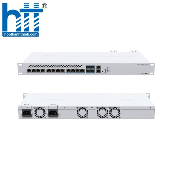 Hợp Thành Thịnh - Bộ Chuyển Mạch Switch Mikrotik CRS312-4C+8XG-RM