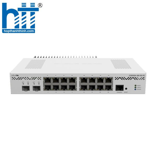 Hợp Thành Thịnh -Router Cân Bằng Tải Mikrotik CCR2004-16G-2S+