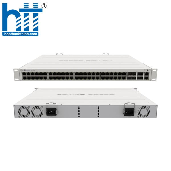 Hợp thành Thịnh - Bộ Chuyển Mạch Switch Mikrotik CRS354-48G-4S+2Q+RM