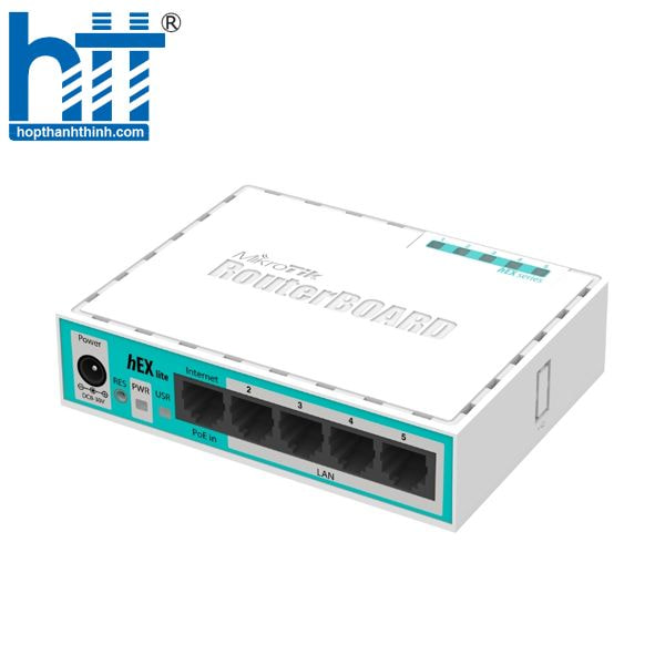 Hợp Thành Thịnh -Router cân bằng tải MikroTik RB750r2 chịu tải 50-60 user
