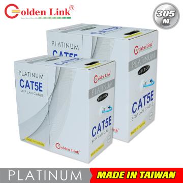 Cáp mạng Golden Link SFTP Cat 5e Platinum 100m (màu xanh dương) 