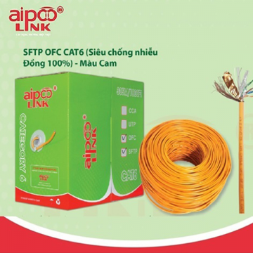 CÁP MẠNG AIPOO LINK S-FTP CAT 6 OFC 305M