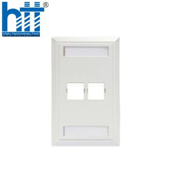 Mặt ổ cắm mạng 124-15102WH Norden 2 cổng