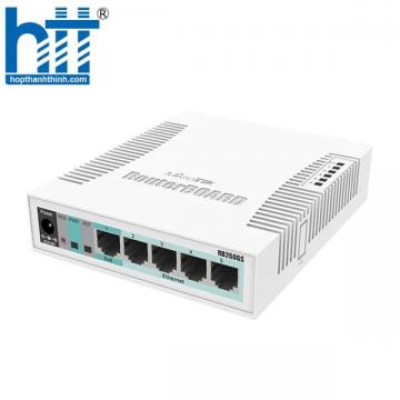 Bộ chuyển mạch MikroTik RB260GS (CSS106-5G-1S)